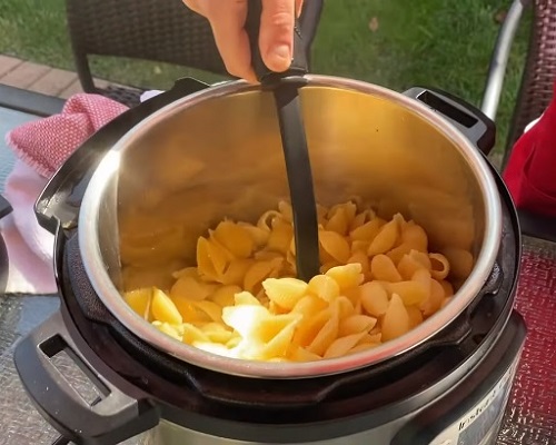 Pasta cook with Instant Pot