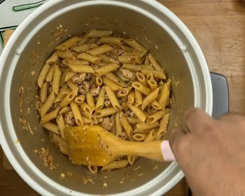 Pasta cook with Rice Cooker