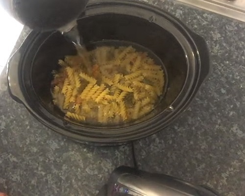 Pasta cook with Slow Cooker