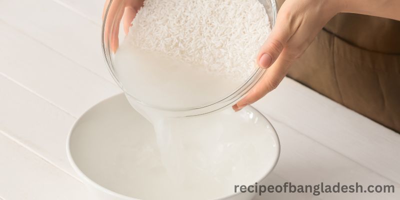 How long can I soak white rice