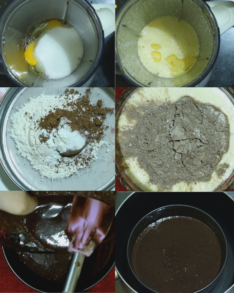 How to Make Chocolate Sponge Cake in Blender