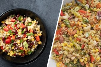 Quinoa Salad with Roasted Veg