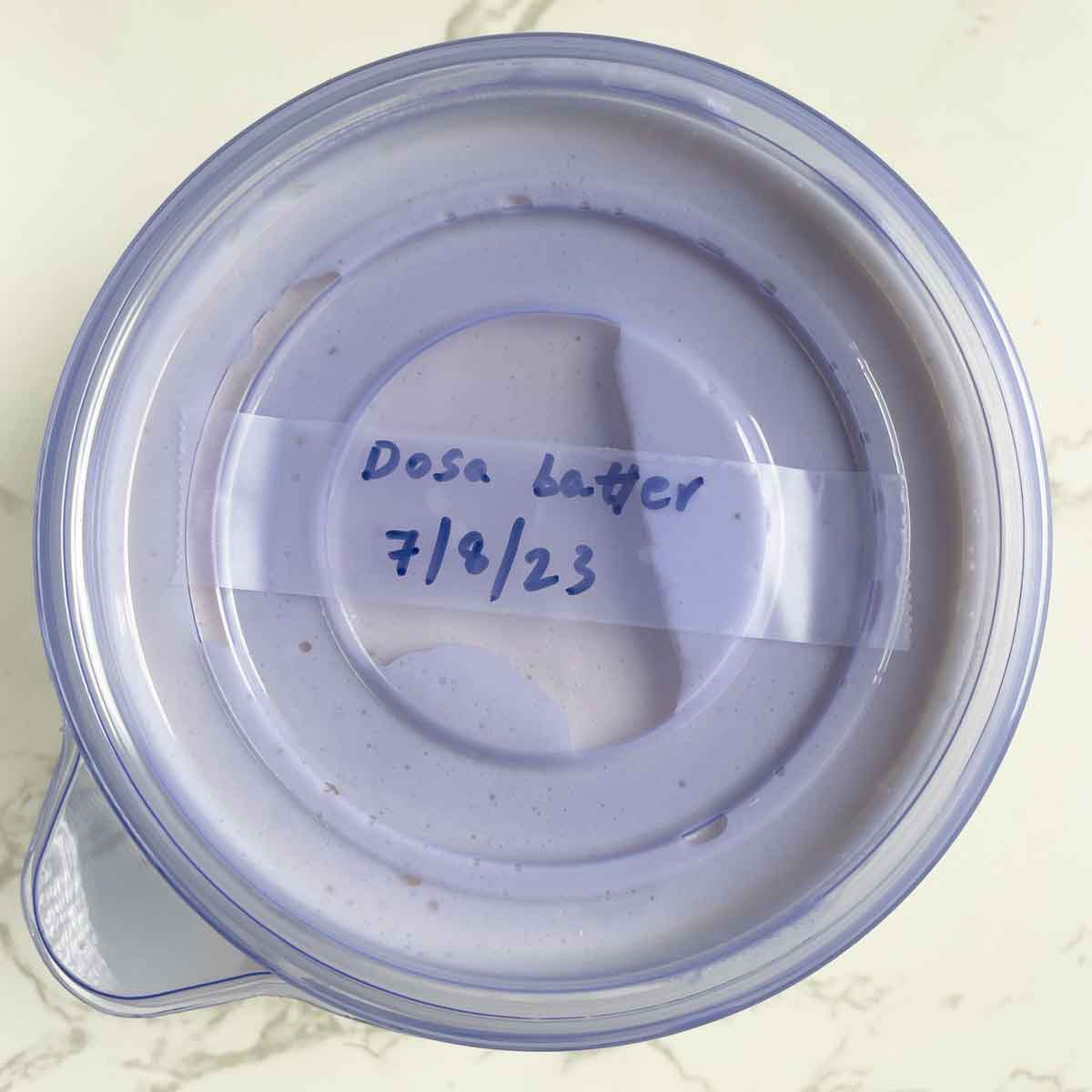 Can You Freeze Dosa Batter