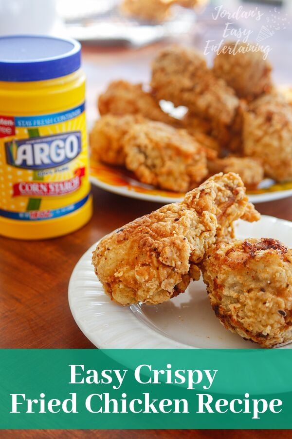 Is Corn Flour Used for Fried Chicken
